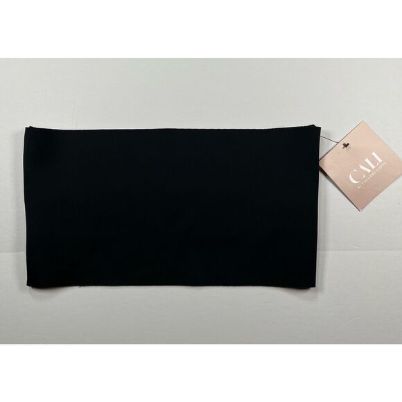 NWT Cali Dreaming Black Bandeau Neoprene Tube Top Size Medium/Large Stretch - Picture 2 of 6